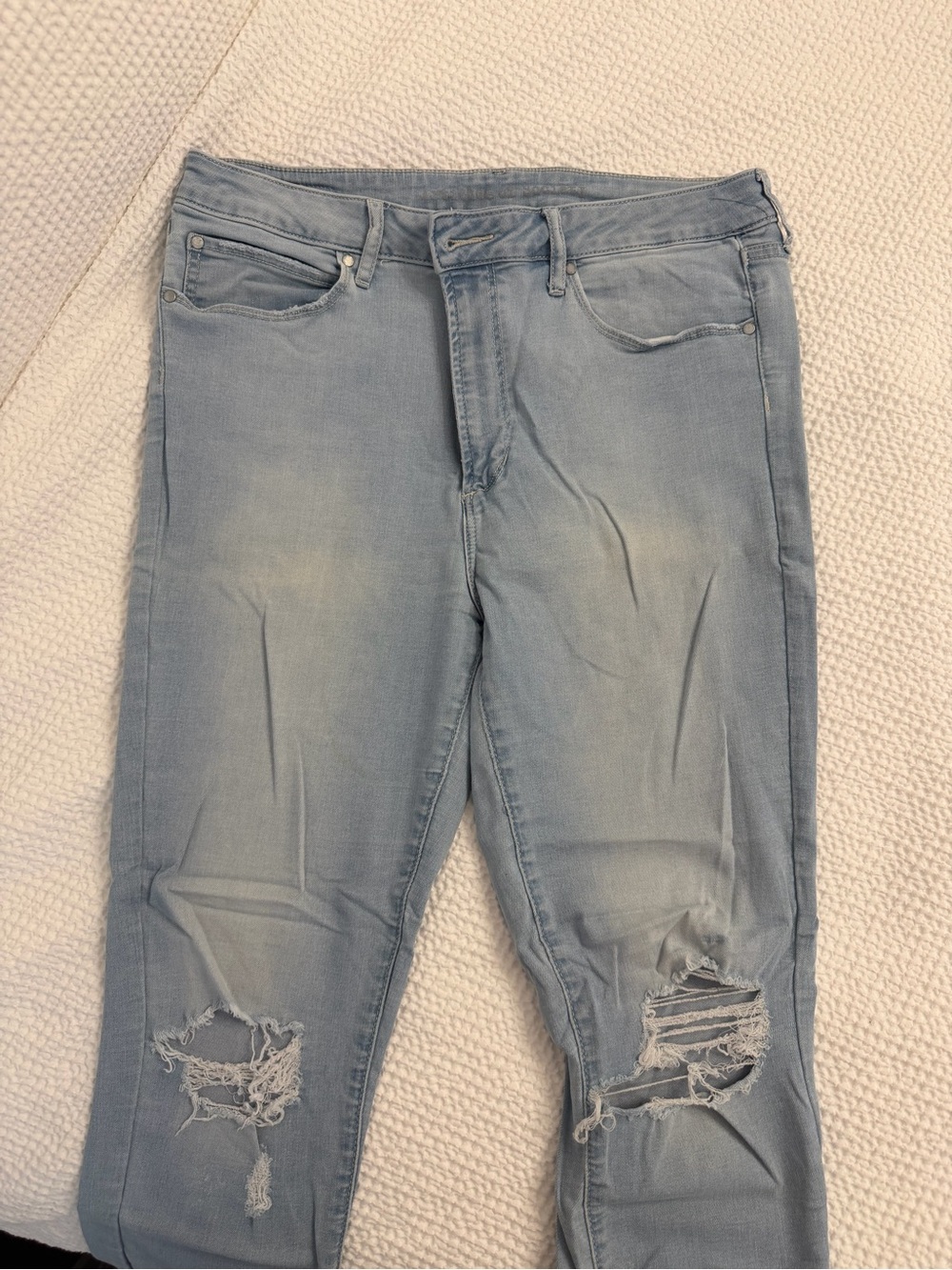 Articles Of Society Two-Pack Skinny Jeans in Light Blue & Black - Picture 2 of 8